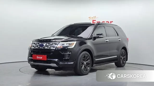 Ford Explorer 2019 Черный из Кореи
