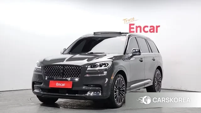 Lincoln Aviator 2nd generation 2021 Серый из Кореи