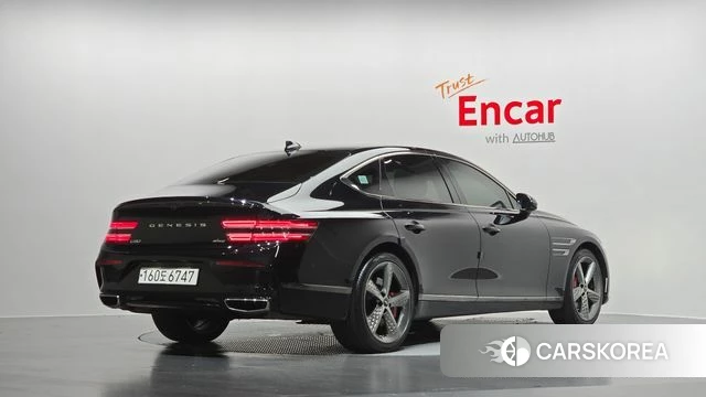 Genesis G80 (RG3) 2023 Черный из Кореи