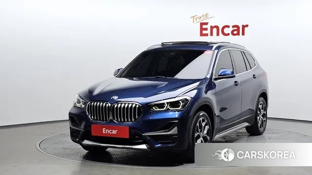 BMW X1 (F48) 2021 Синий из Кореи