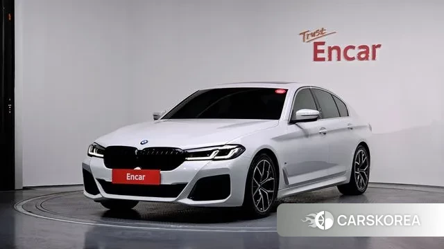 BMW 5 Series (G30) 2021 Белый из Кореи