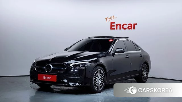 Mercedes-Benz C-Class W205 2022 Черный из Кореи