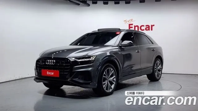 Audi Q8 (4M) 2022 Серый из Кореи