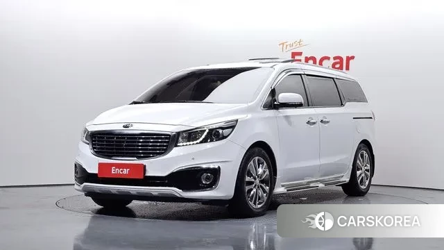 Kia All New Carnival 2018 Белый из Кореи