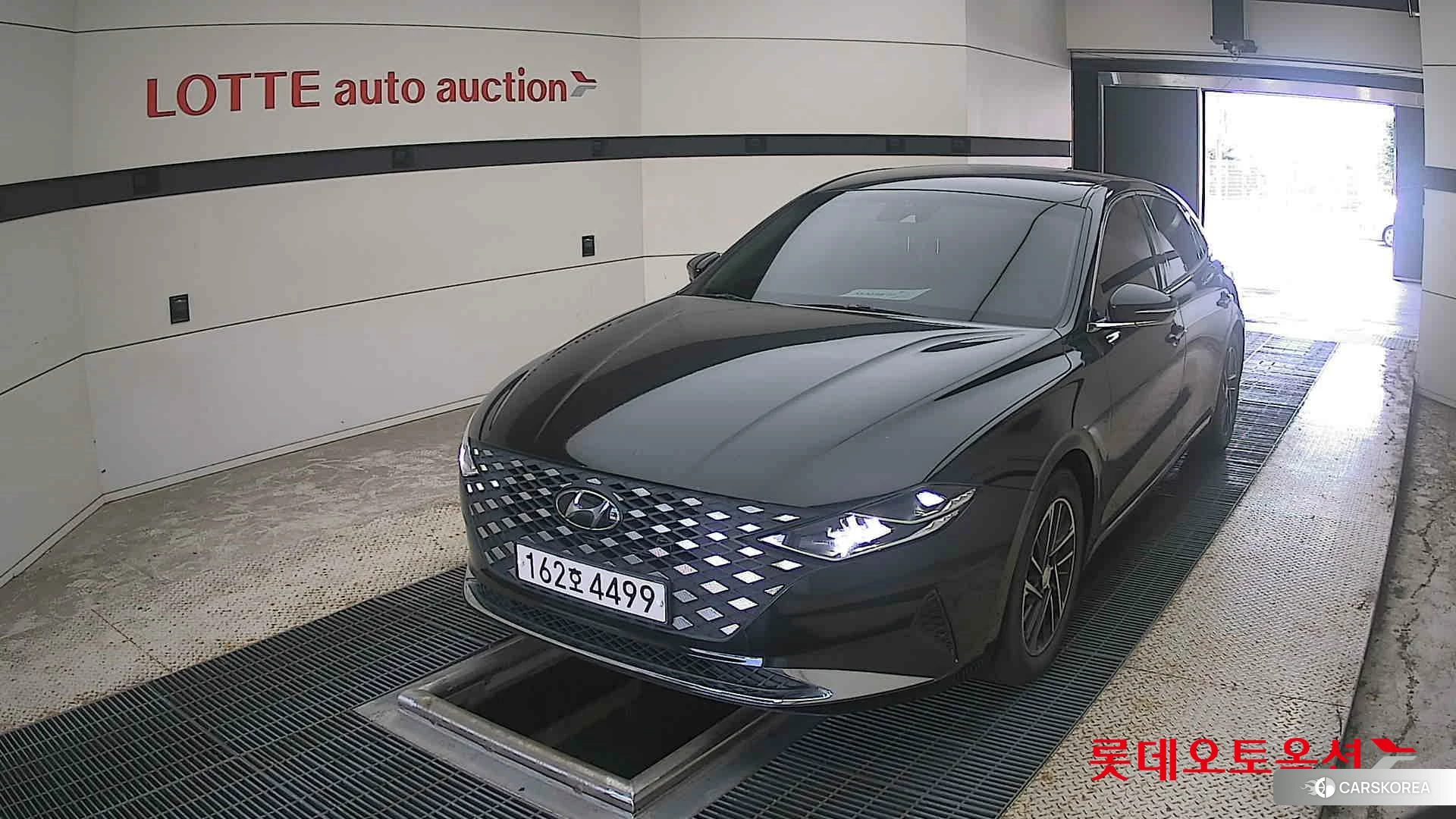 Hyundai Grandeur 2021 Midnight Black Pearl из Кореи