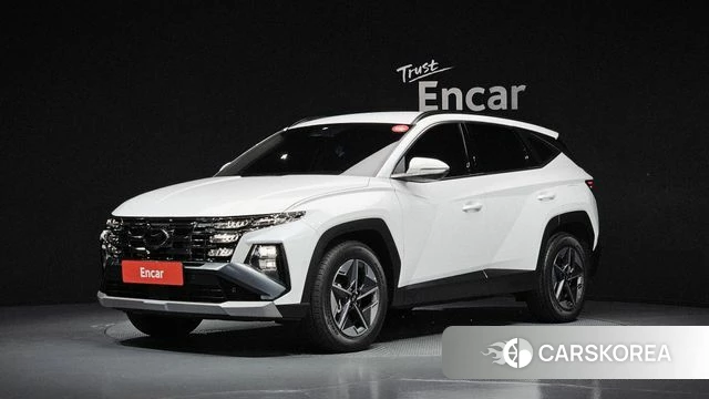 Hyundai The New Tucson Hybrid (NX4) 2024 Белый из Кореи
