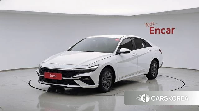 Hyundai The New Avante Hybrid (CN7) 2024 Белый из Кореи