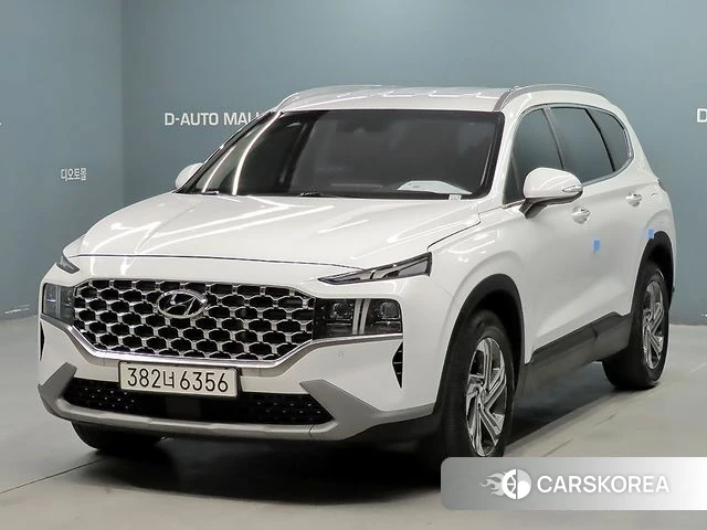 Hyundai The New Santa Fe 2022 Белый из Кореи