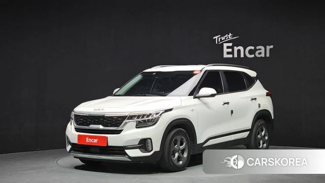 Kia Seltos 2022 Белый из Кореи