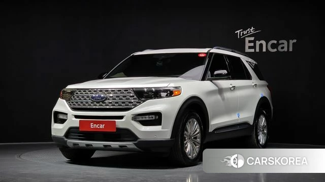 Ford Explorer 6th Generation 2019 Белый из Кореи