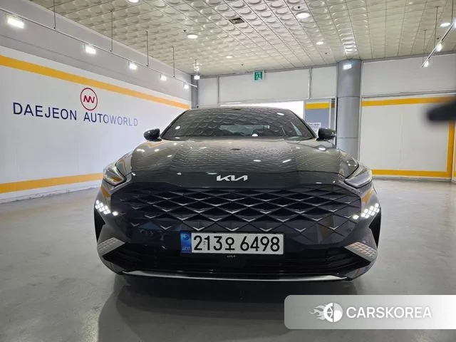 Kia K8 Hybrid 2022 Серый из Кореи