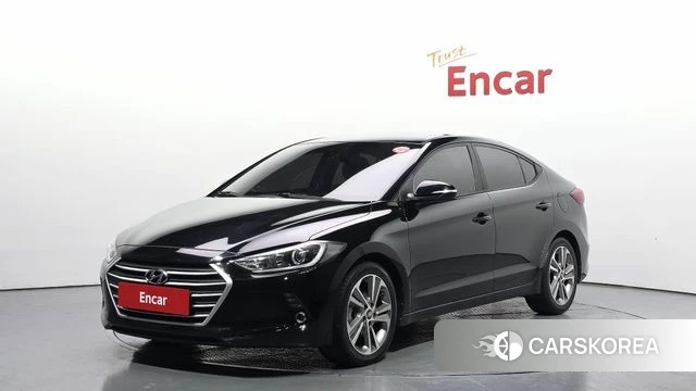 Hyundai Avante AD 2018 Черный из Кореи