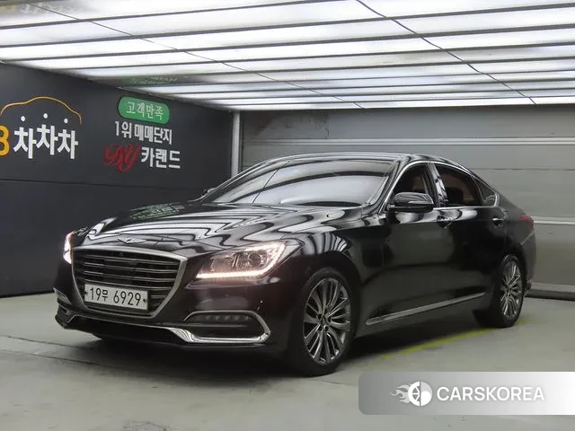 Genesis G80 2018 Черный из Кореи
