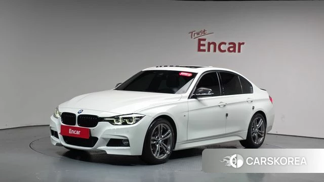 BMW 3 Series (F30) 2018 Белый из Кореи