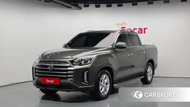 Ssangyong The New Rexton Sport 2022 Зеленый из Кореи