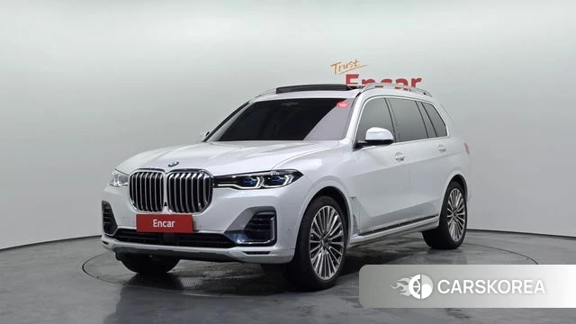 BMW X7 (G07) 2022 Белый из Кореи