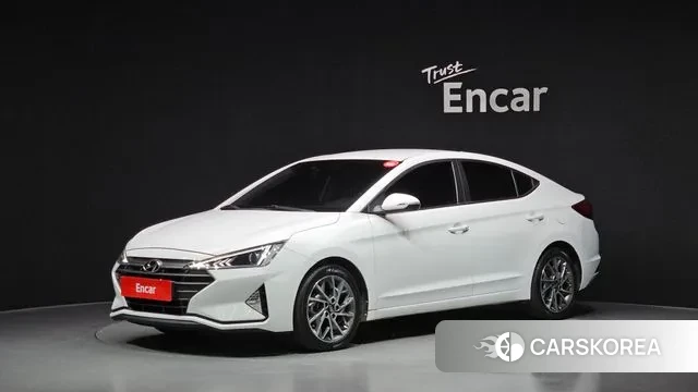 Hyundai The New Avante AD 2018 Белый из Кореи