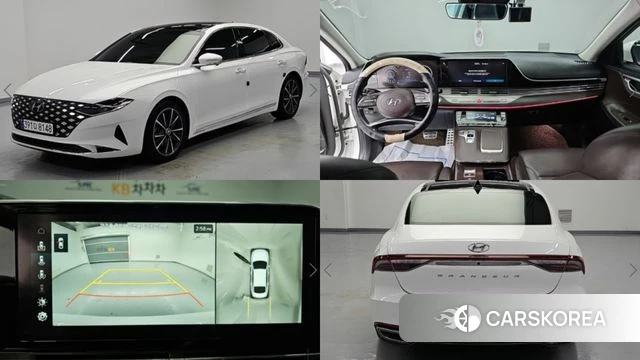 Hyundai The New Grandeur IG 2020 Белый из Кореи