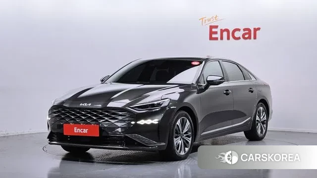 Kia K8 Hybrid 2023 Серый из Кореи