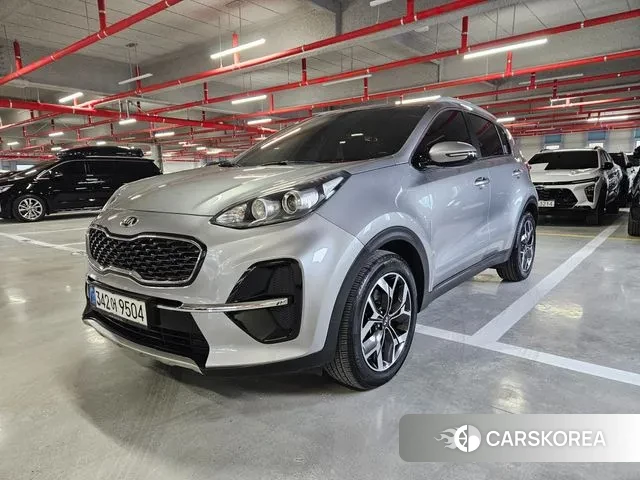 Kia Sportage The Bold 2021 Серый из Кореи