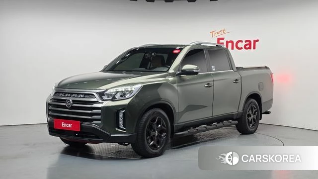 Ssangyong The New Rexton Sports Cannes 2022 Темно-зеленый из Кореи