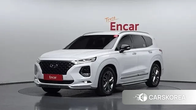 Hyundai Santa Fe TM 2018 Белый из Кореи