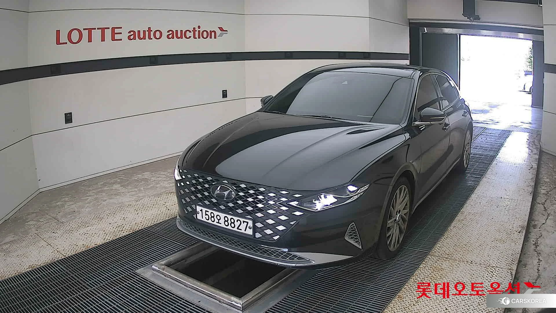 Hyundai Grandeur 2020 Черный из Кореи