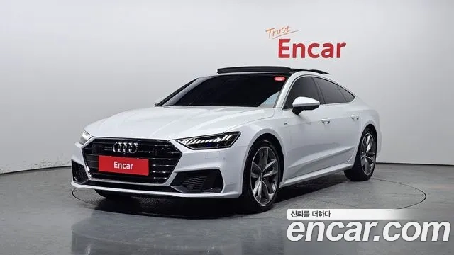 Audi A7 (4K) 2020 Белый из Кореи