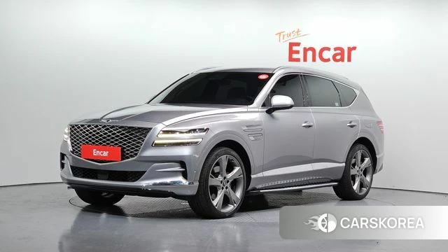 Genesis GV80 2021 Серебристо-серый из Кореи