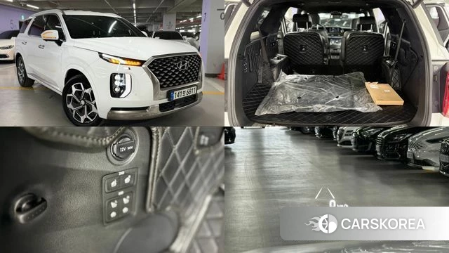 Hyundai Palisade 2022 Белый из Кореи