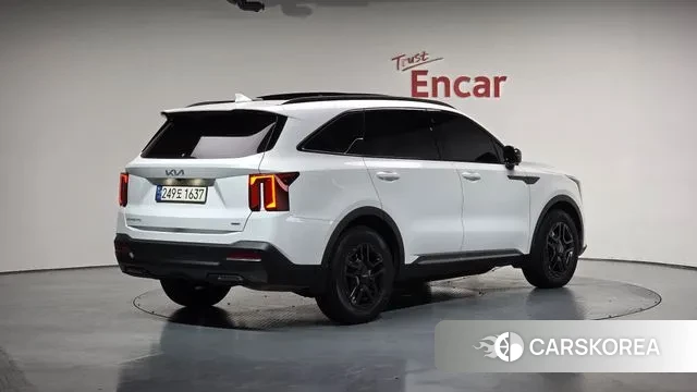 Kia The New Sorento 4th Generation 2023 Белый из Кореи