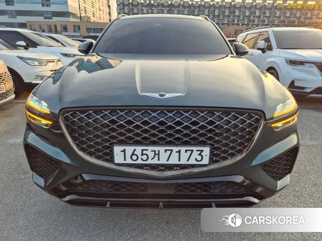 Genesis GV70 2021 Темно-зеленый из Кореи