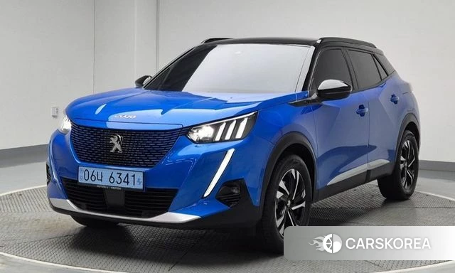 Peugeot e-2008 second generation 2022 Синий из Кореи