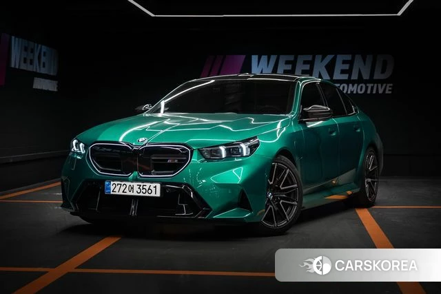 BMW M5 (G90) 2026 Зеленый из Кореи