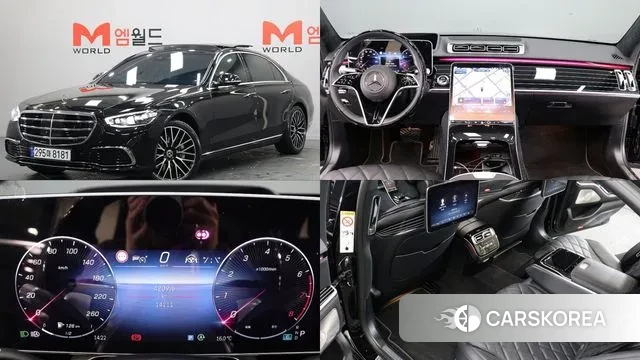 Mercedes-Benz S-Class W223 2025 Черный из Кореи