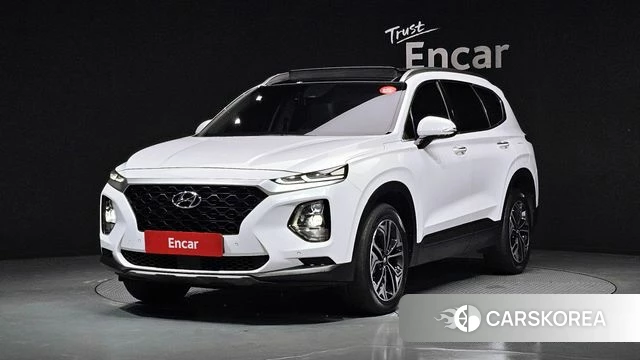 Hyundai Santa Fe TM 2018 Белый из Кореи