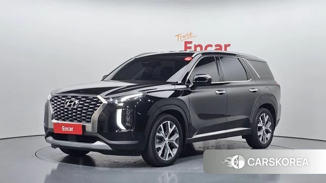 Hyundai Palisade 2021 Черный из Кореи