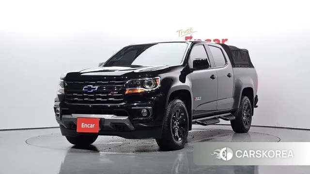 Chevrolet (GM Daewoo) Real New Colorado 2021 Черный из Кореи