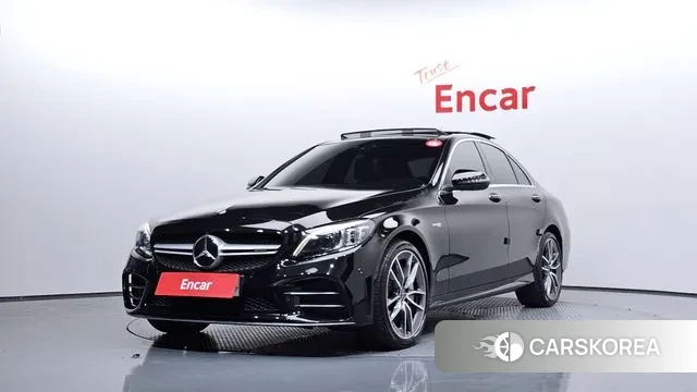 Mercedes-Benz C-Class W205 2020 Черный из Кореи
