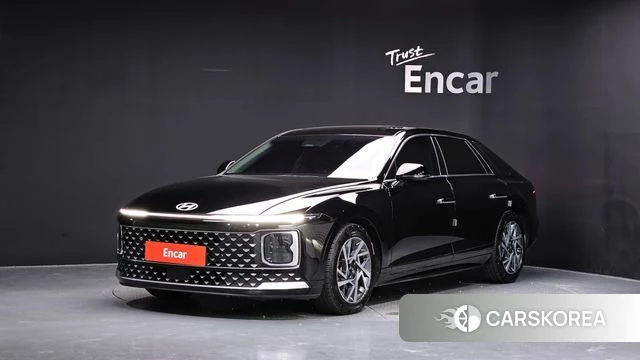 Hyundai Grandeur (GN7) 2023 Черный из Кореи