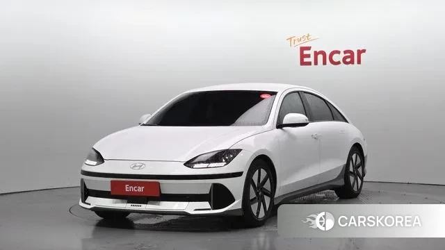 Hyundai Ionic 6 2023 Белый из Кореи