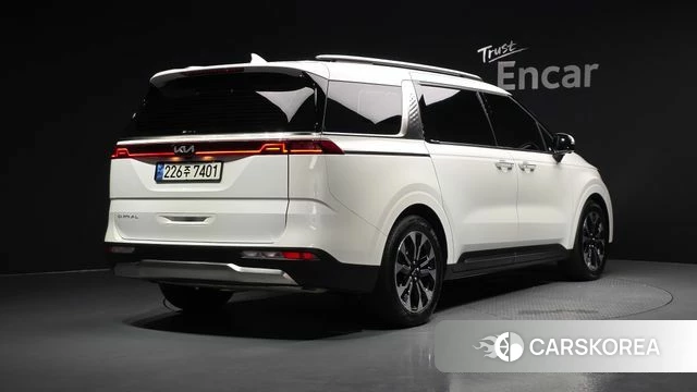Kia Carnival 4th generation 2021 Белый из Кореи