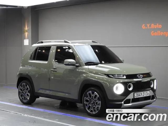 Hyundai Casper 2023 Светло-зеленый из Кореи