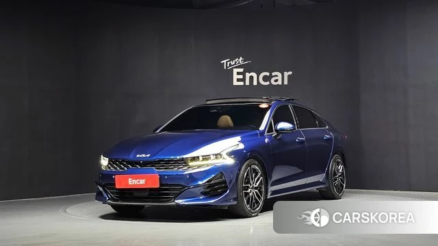 Kia K5 3rd generation 2023 Синий из Кореи