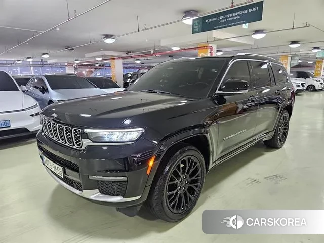 Jeep Grand Cherokee (WL) 2021 Черный из Кореи