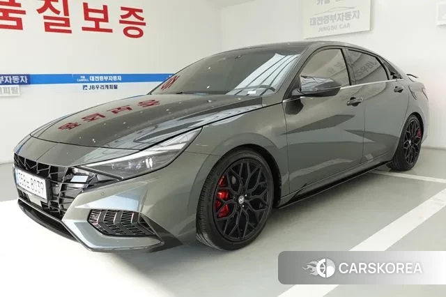 Hyundai Avante (CN7) 2021 Серый из Кореи