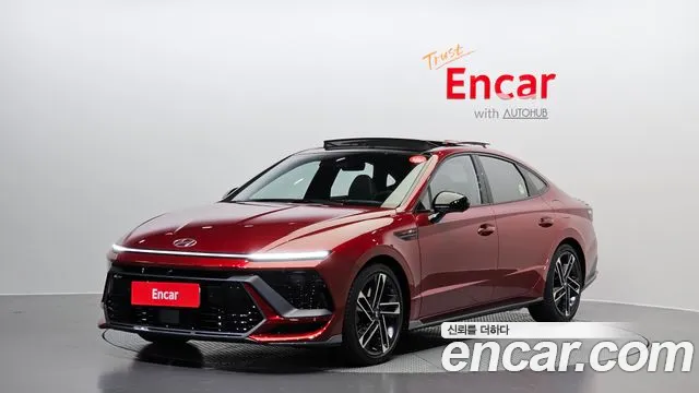 Hyundai Sonata D Edge (DN8) 2023 Красный из Кореи