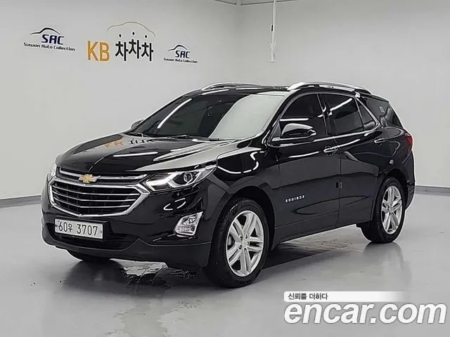Chevrolet (GM Daewoo) Equinox 2018 Черный из Кореи
