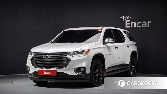Chevrolet (GM Daewoo) Traverse 2019 Белый из Кореи