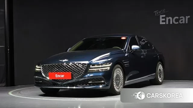 Genesis G80 (RG3) 2022 Синий из Кореи